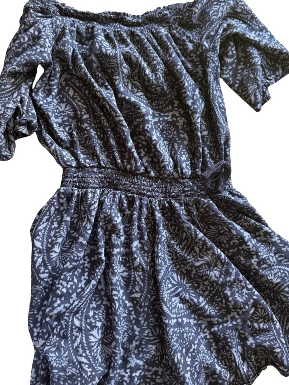American Eagle Dress Women's Floral Smocked Neck Dress Size XS